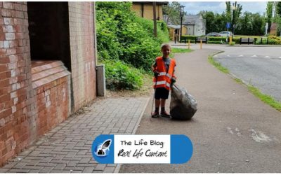 Our Mum and Son Day – A Litter Pick in Milton Keynes