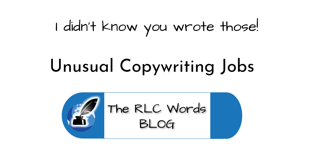 unusal copywriting jobs RLC Words Milton Keynes Copywriter
