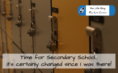Secondary School – it’s changed since the 1990s