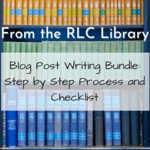 RLC Words Blog Post Writing Bundle