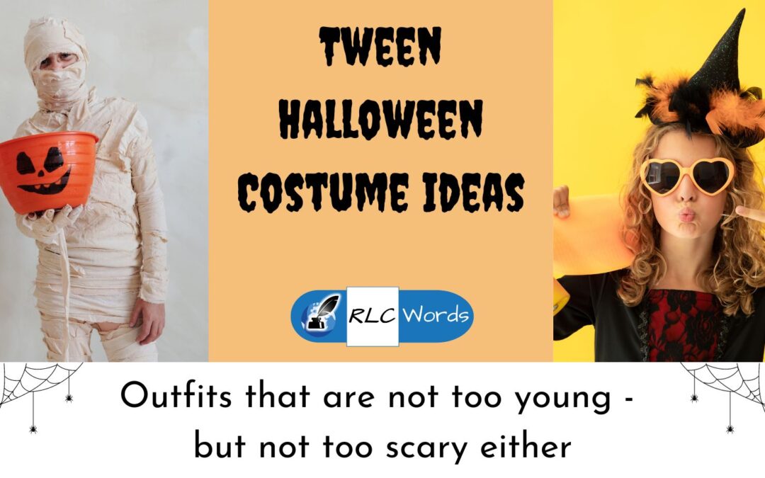 Tween Halloween Costume Ideas mummy teen witch RLC Words