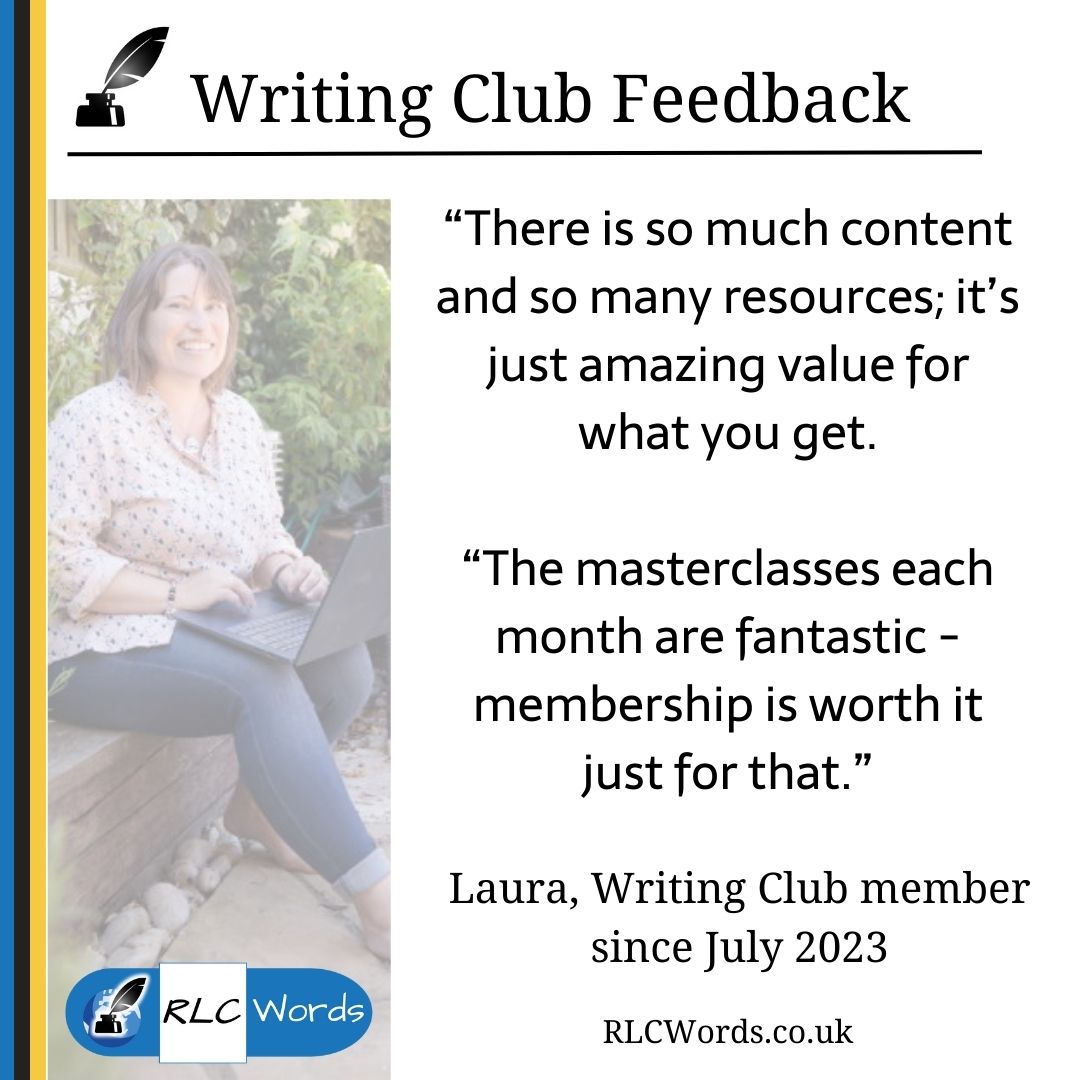 Writing Club feedback RLC Words